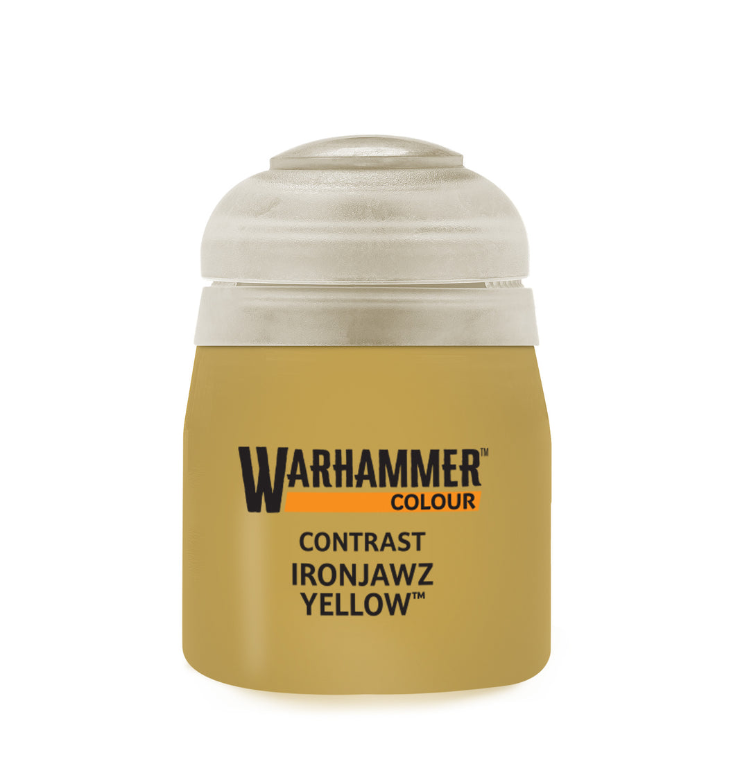 Warhammer Colour - Contrast - Ironjawz Yellow