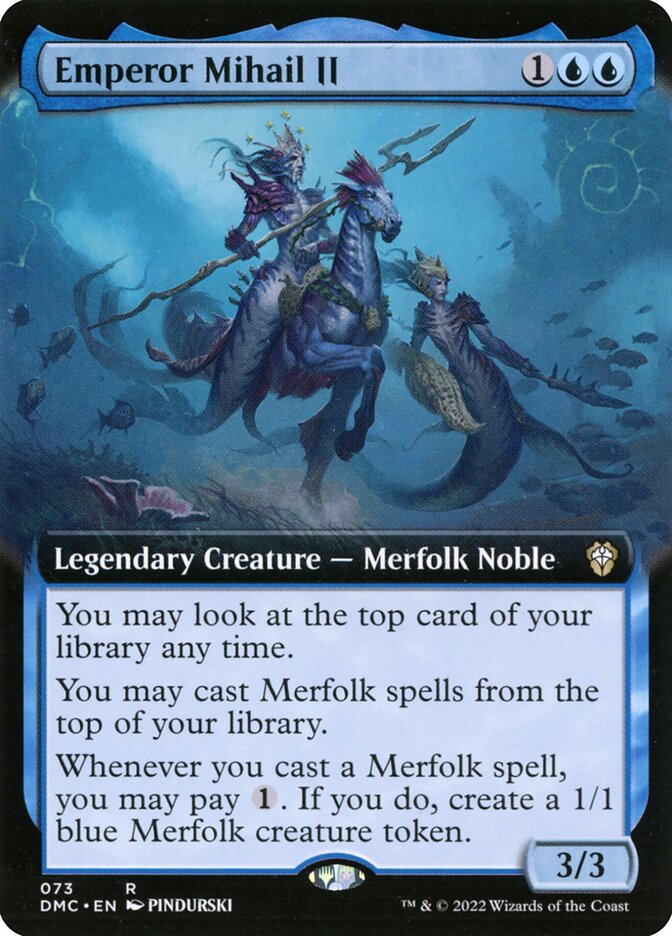 Emperor Mihail II, Dominaria United Commander Card Art
