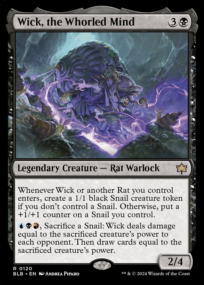 Wick, the Whorled Mind - Foil