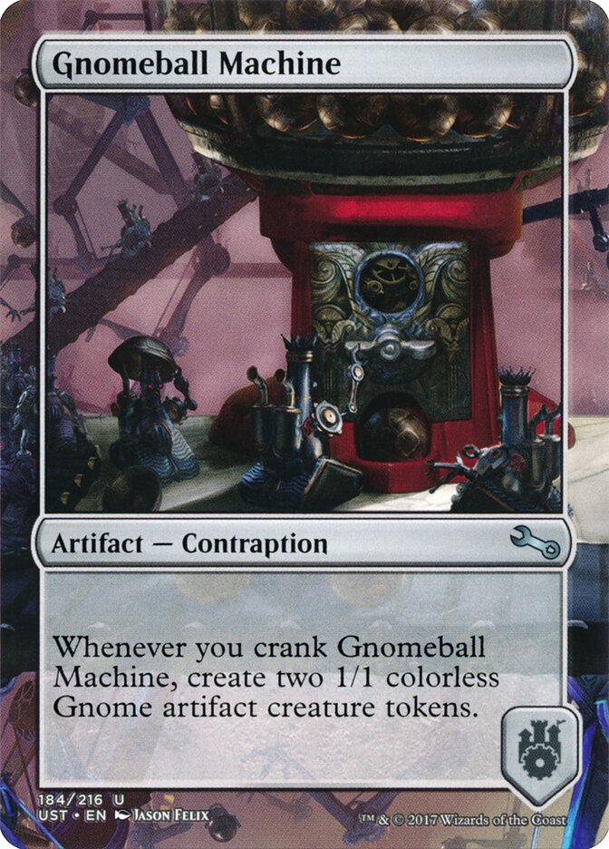 Gnomeball Machine, Unstable Card Art