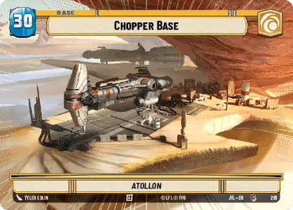 Chopper Base, Jump to Lightspeed Card Art