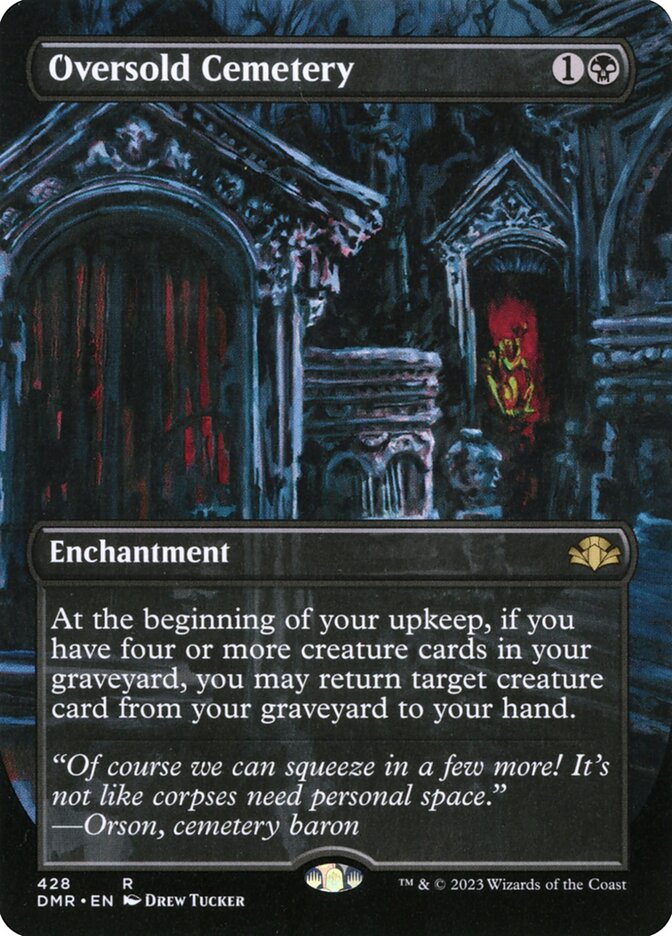 Oversold Cemetery - Foil