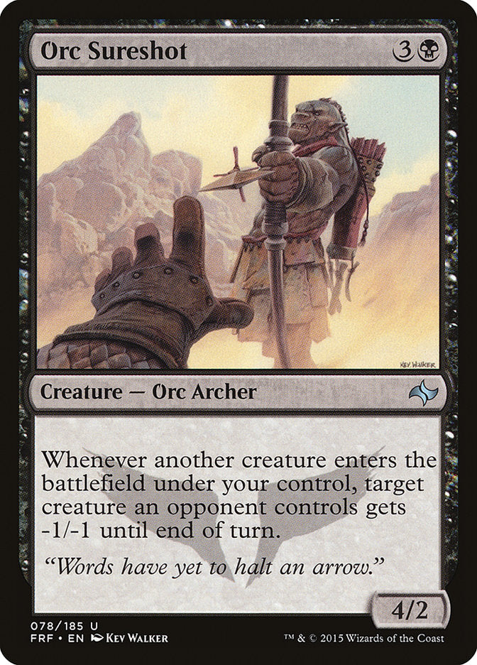 Orc Sureshot, Fate Reforged Card Art