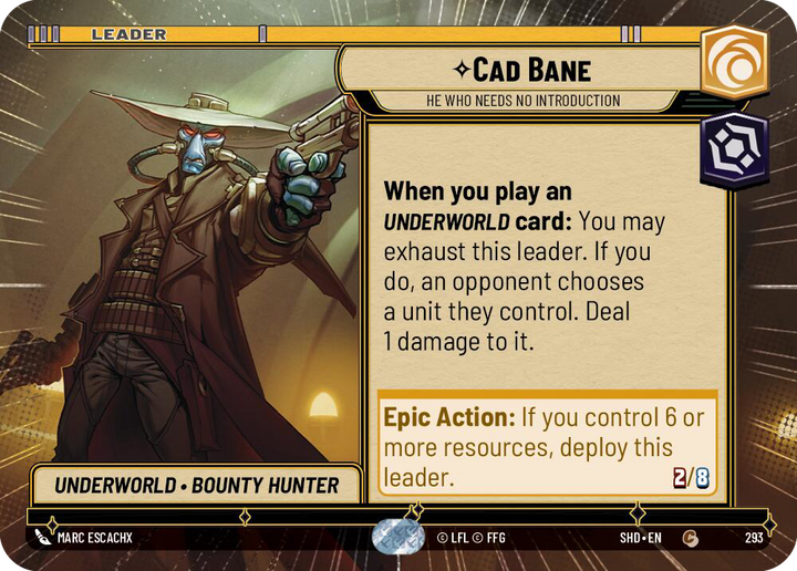 Cad Bane, He Who Needs No Introduction - Hyperspace