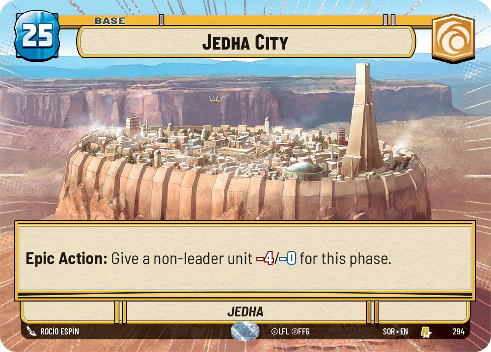 Jedha City, Spark of Rebellion Card Art