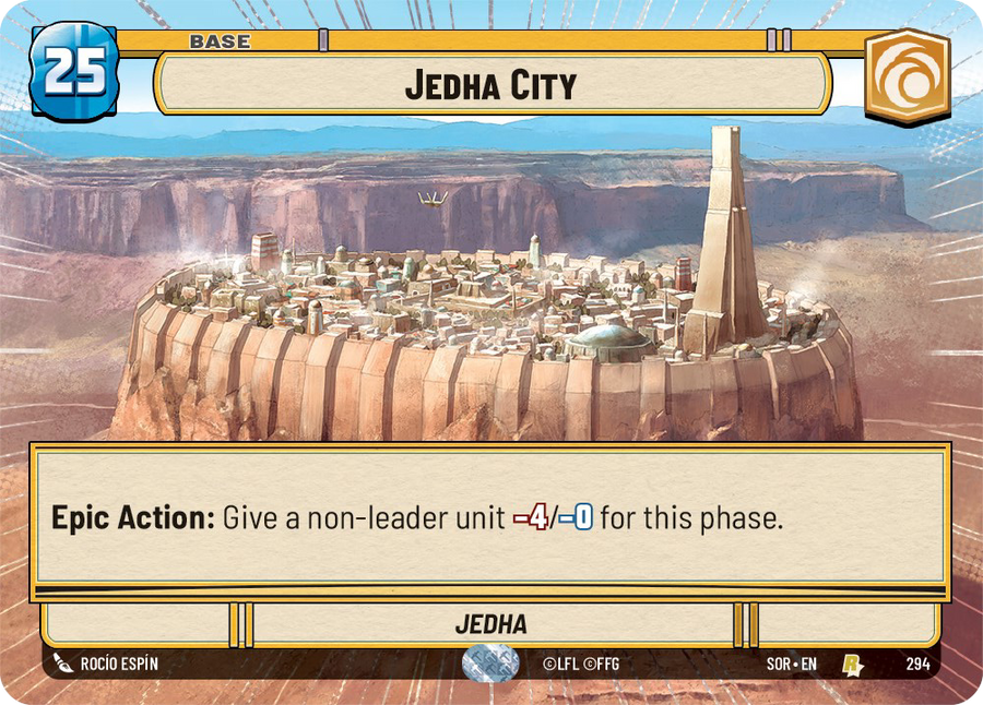 Jedha City, Spark of Rebellion Card Art