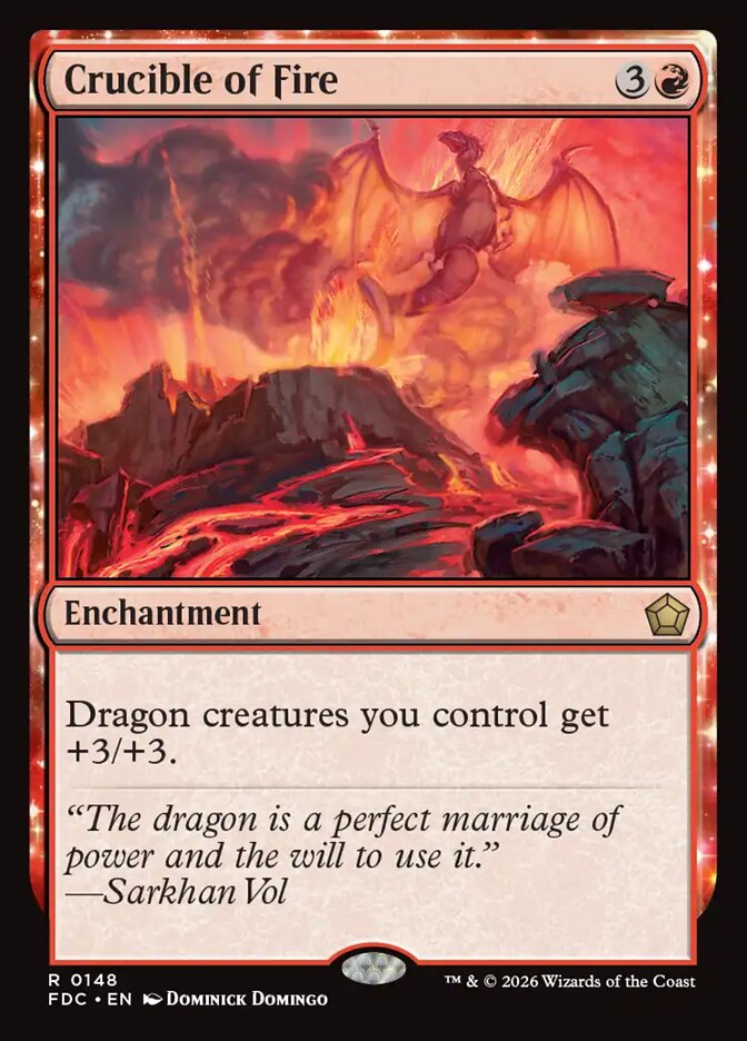 Crucible of Fire, Foundations Commander Card Art