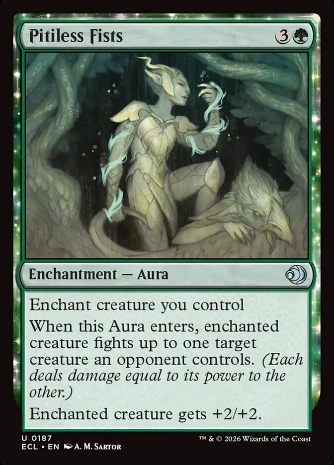 Pitiless Fists, Lorwyn Eclipsed Card Art