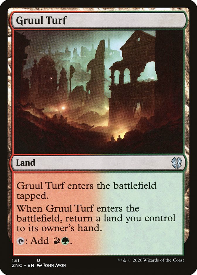 Gruul Turf, Zendikar Rising Commander Card Art