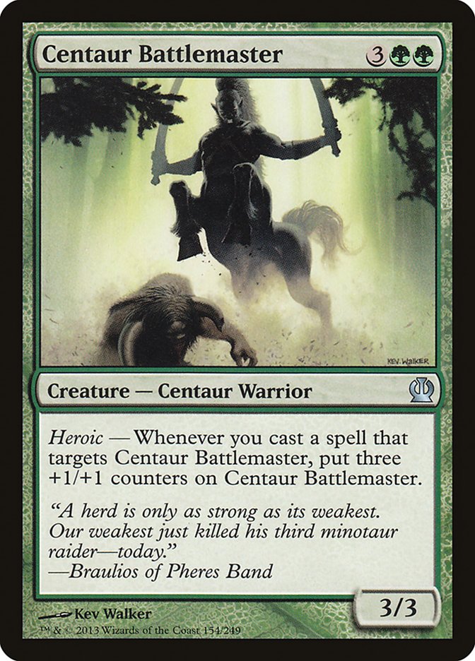 Centaur Battlemaster, Theros Card Art
