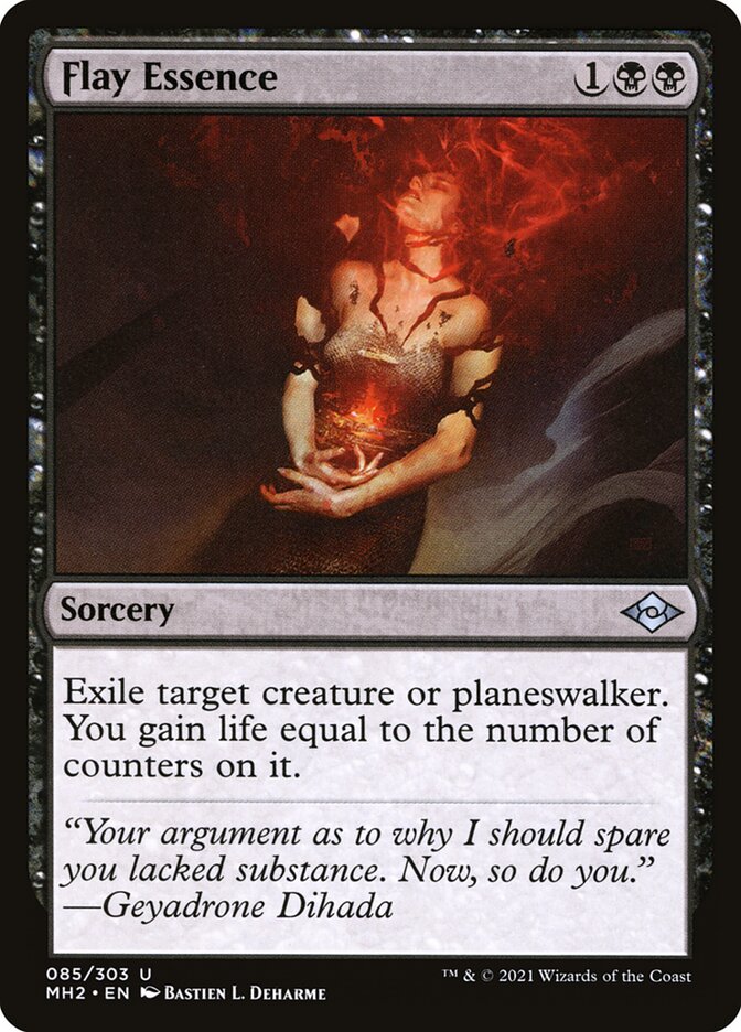 Flay Essence, Modern horizons 2 Card Art