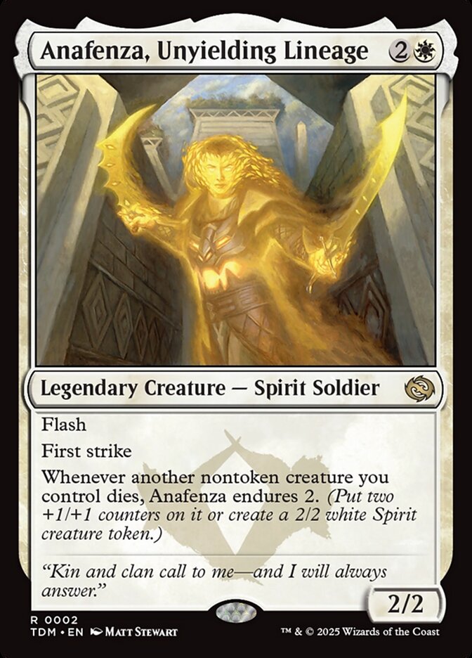 Anafenza, Unyielding Lineage, Tarkir: dragonstorm Card Art