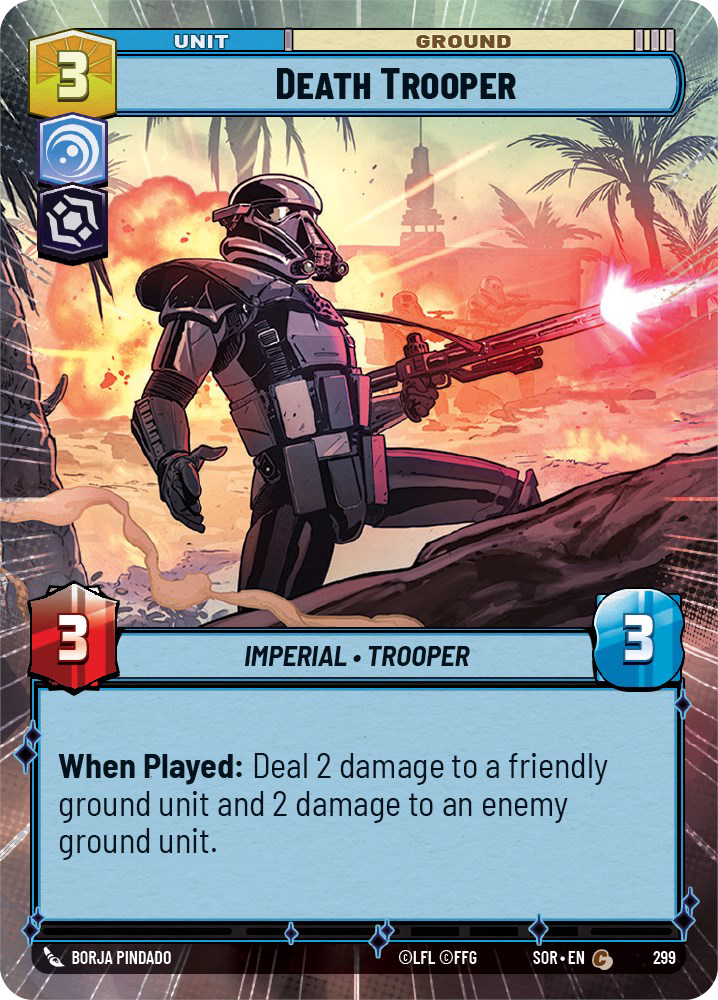 Death Trooper, Spark of Rebellion Card Art