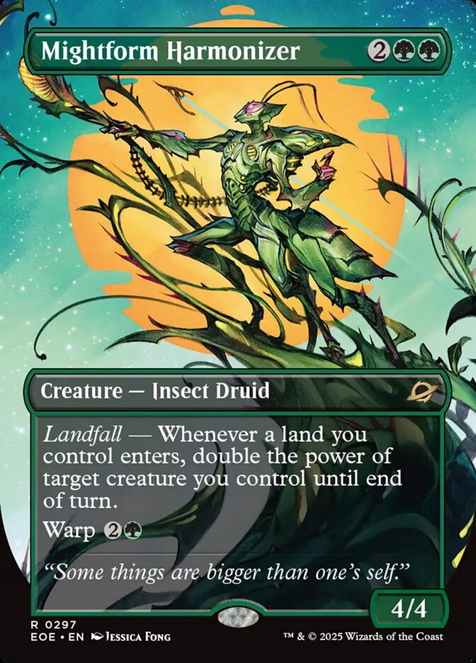 Mightform Harmonizer, Edge Of Eternities Card Art