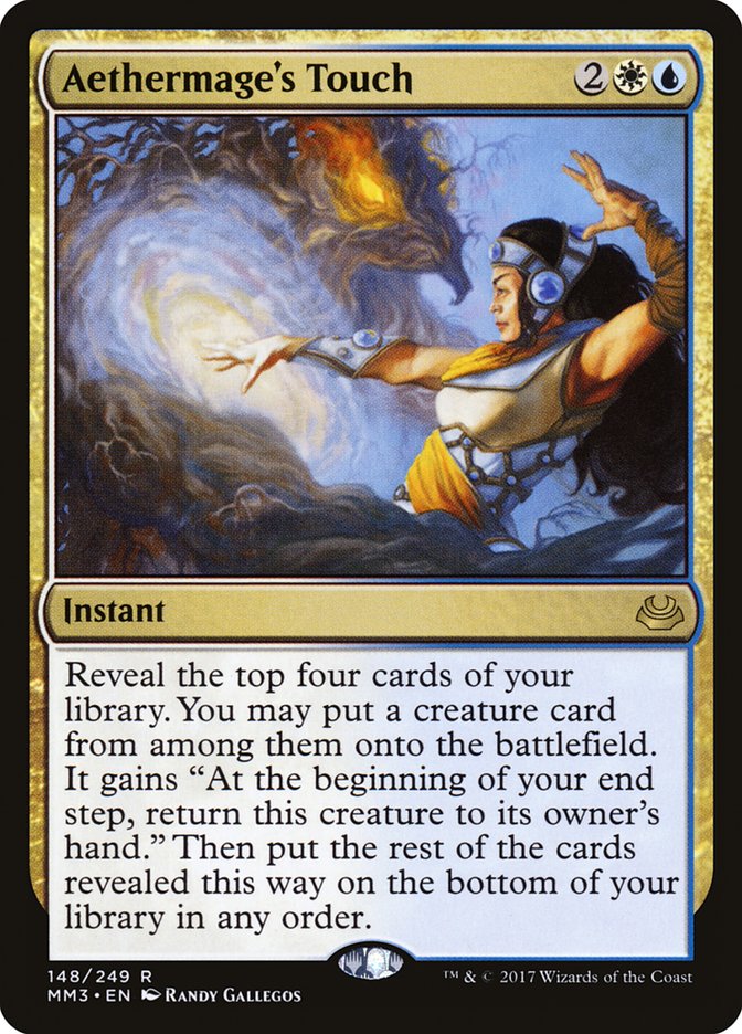 Aethermage's Touch, Modern masters 2017 Card Art