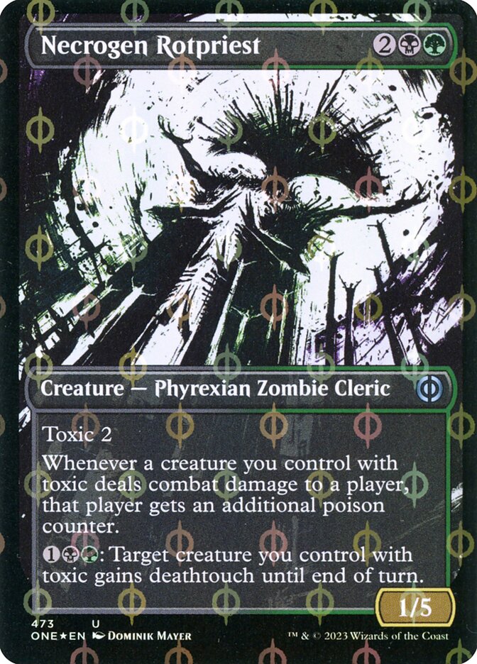 Necrogen Rotpriest, Phyrexia: all will be one Card Art