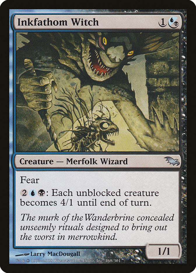 Inkfathom Witch, Shadowmoor Card Art