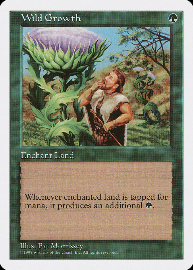 Wild Growth, Fifth edition Card Art