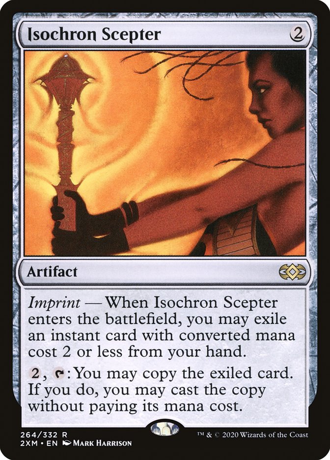 Isochron Scepter, Double masters Card Art
