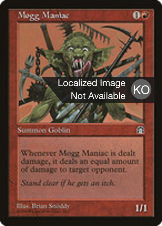 Mogg Maniac, Stronghold Card Art