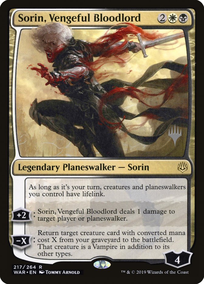 Sorin, Vengeful Bloodlord - Foil