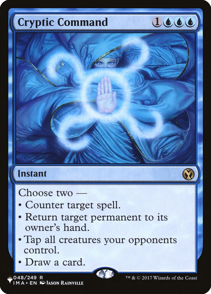 Cryptic Command, The List Card Art