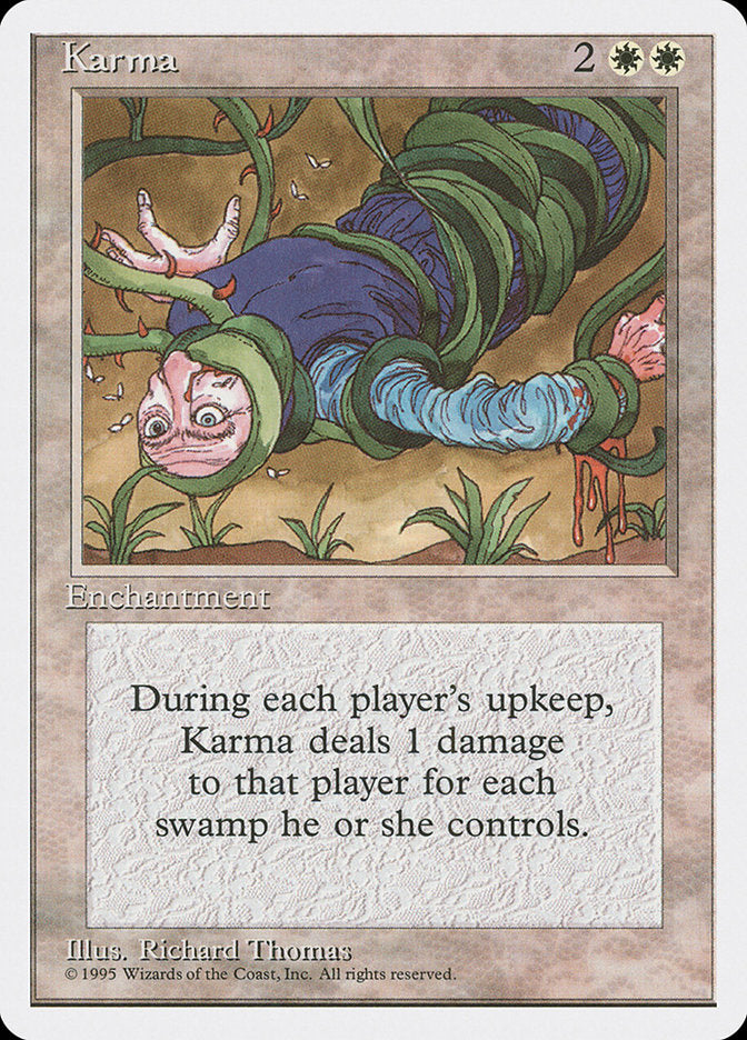 Karma, Fourth edition Card Art