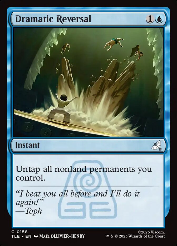 Dramatic Reversal, Avatar: The Last Airbender Eternal Card Art