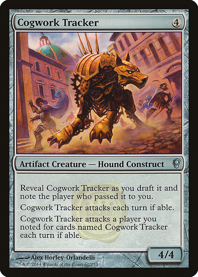 Cogwork Tracker, Conspiracy Card Art