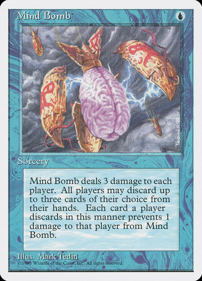 Mind Bomb, Fourth edition Card Art
