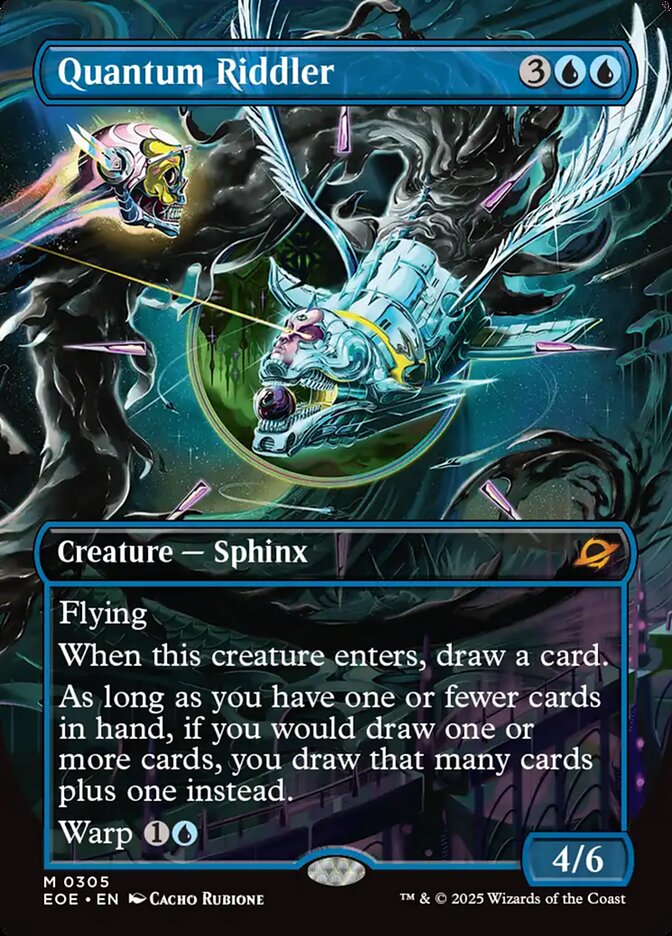 Quantum Riddler, Edge Of Eternities Card Art