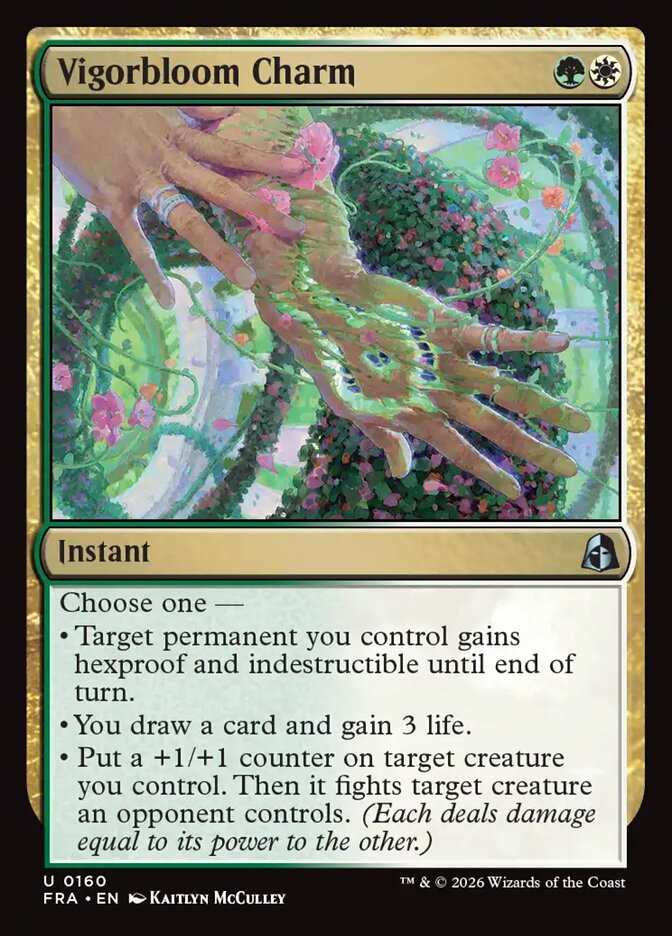 Vigorbloom Charm, Reality Fracture Card Art