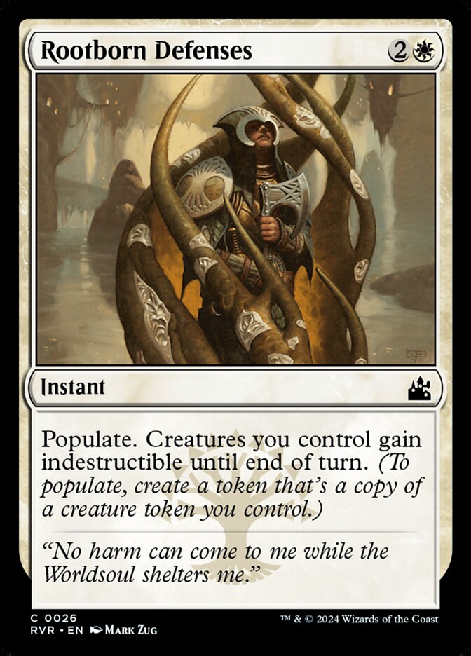 Rootborn Defenses, Ravnica Remastered Card Art