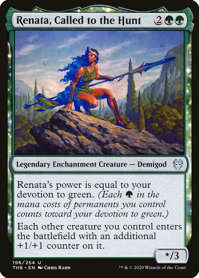 Renata, Called to the Hunt, Theros Beyond Death Card Art