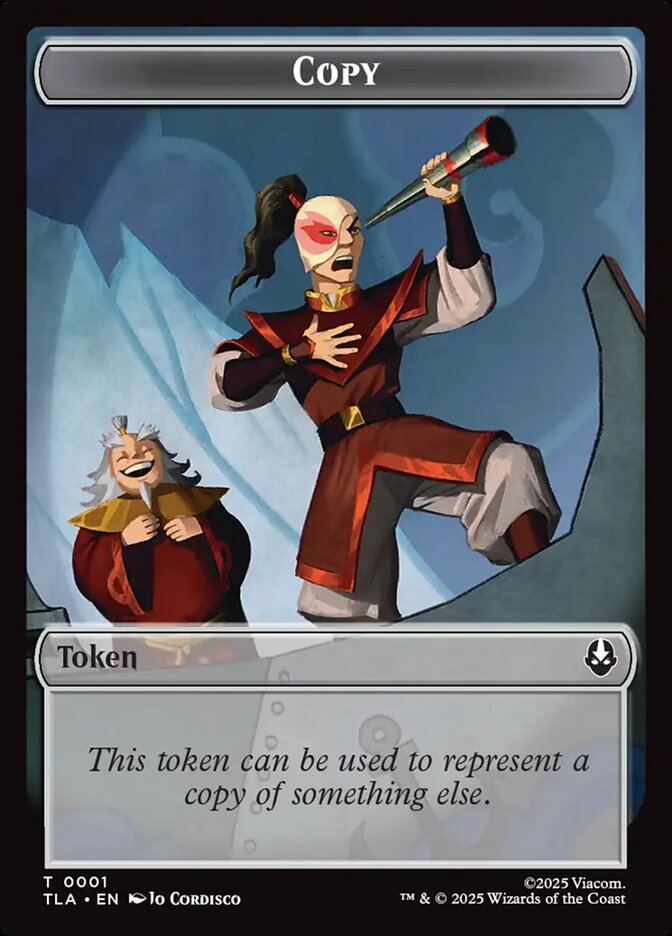 Copy, Avatar: The Last Airbender Tokens Card Art