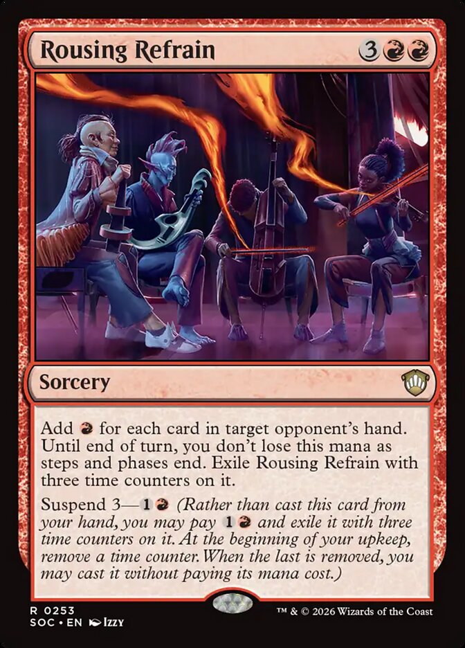 Rousing Refrain, Secrets Of Strixhaven Commander Card Art