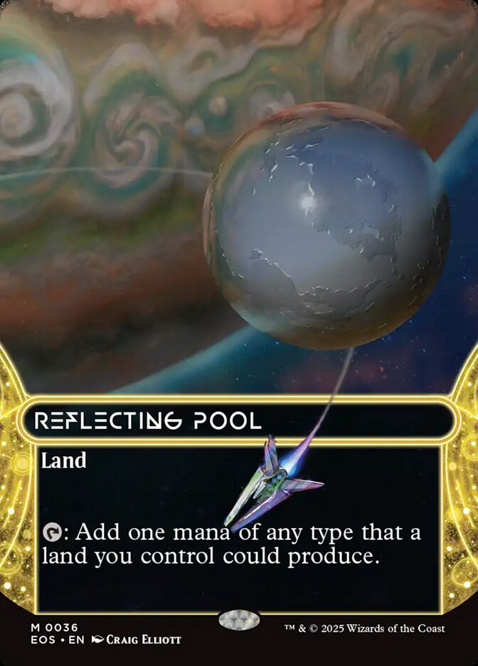 Reflecting Pool, Edge Of Eternities: Stellar Sights Card Art