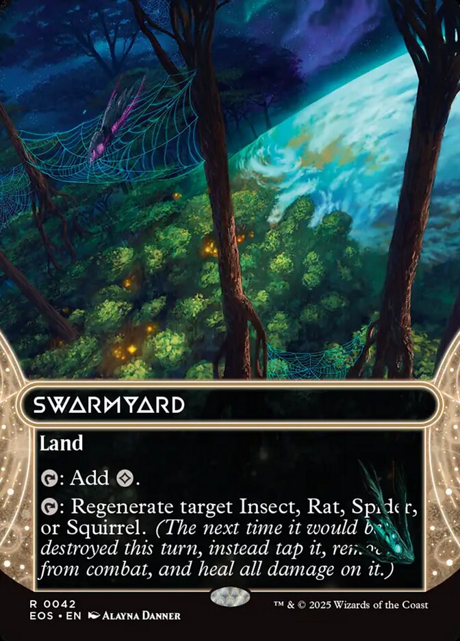 Swarmyard, Edge Of Eternities: Stellar Sights Card Art