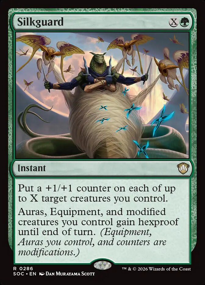 Silkguard, Secrets Of Strixhaven Commander Card Art