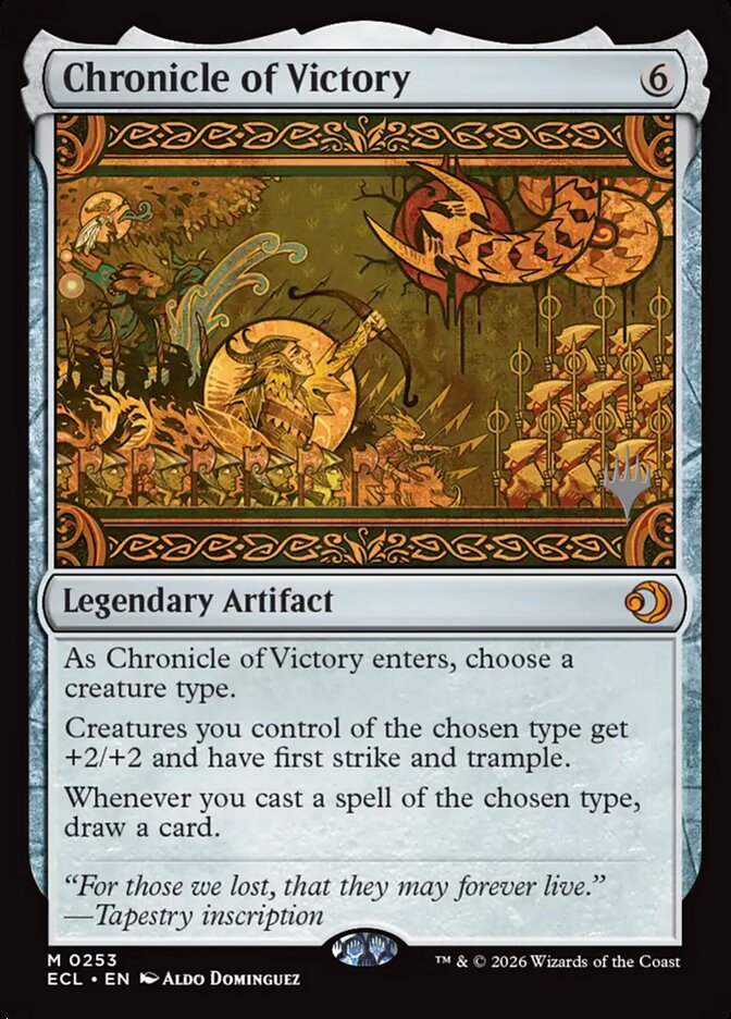 Chronicle of Victory, Lorwyn Eclipsed Promos Card Art