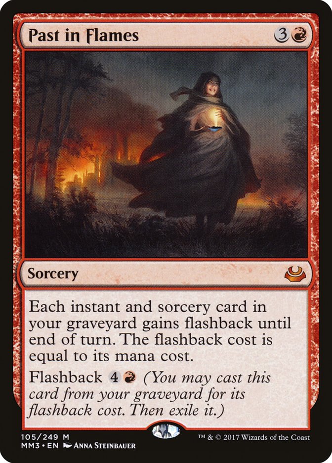 Past in Flames, Modern Masters 2017 Card Art