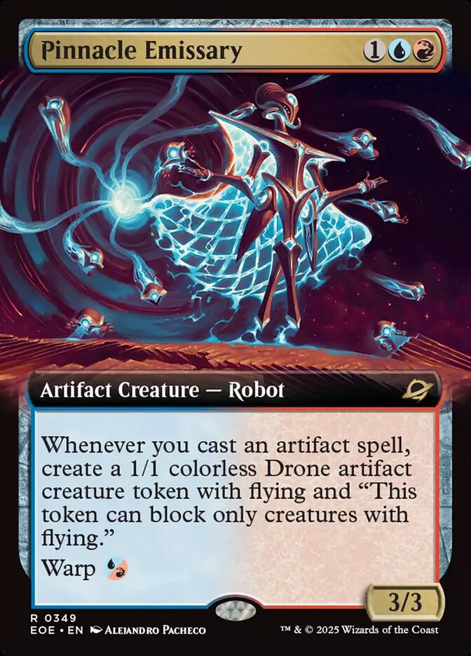 Pinnacle Emissary, Edge Of Eternities Card Art