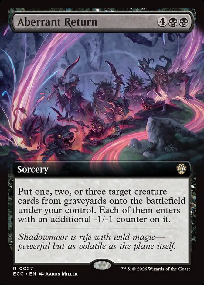 Aberrant Return, Lorwyn Eclipsed Commander Card Art