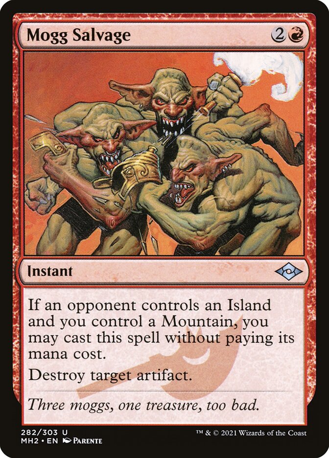 Mogg Salvage, Modern horizons 2 Card Art