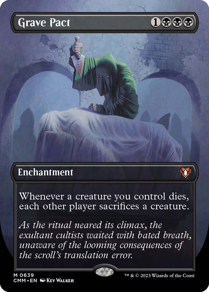 Grave Pact, Commander Masters Card Art