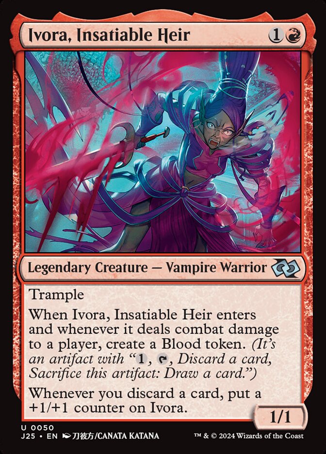 Ivora, Insatiable Heir, Foundations Jumpstart Card Art