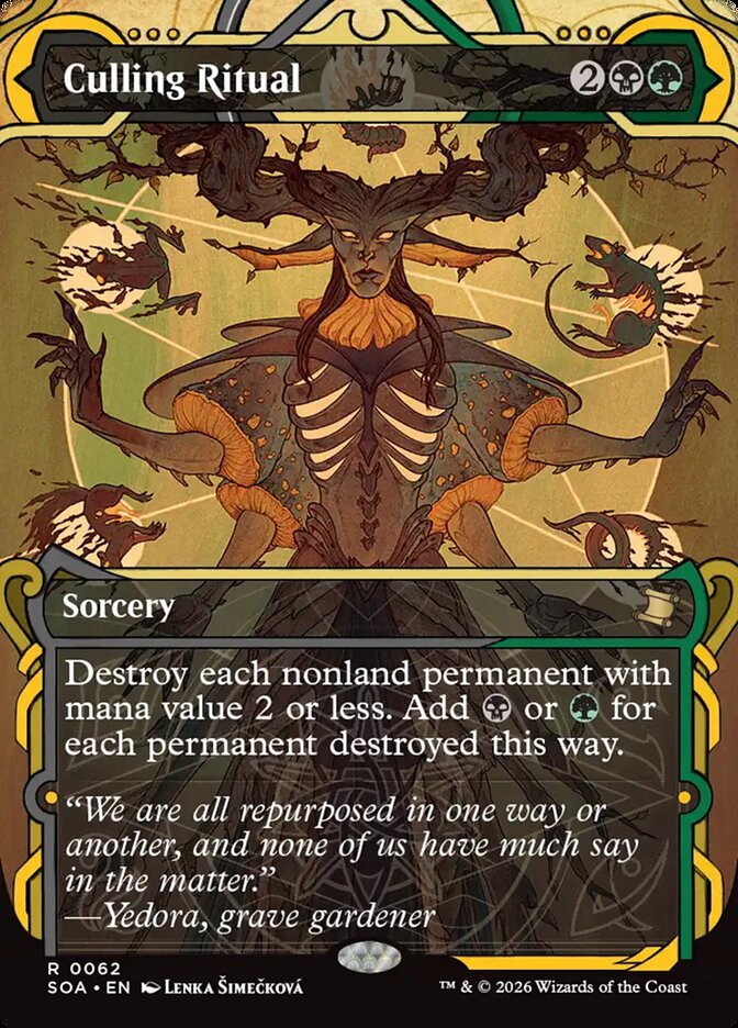 Culling Ritual, Secrets Of Strixhaven Mystical Archive Card Art