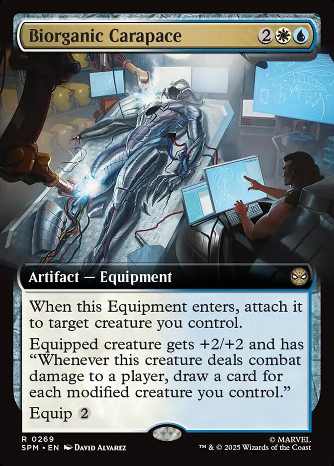 Biorganic Carapace, Marvel'S Spider-Man Card Art