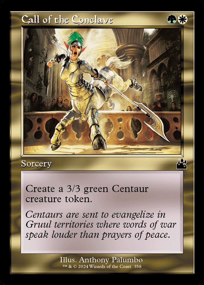Call of the Conclave, Ravnica remastered Card Art