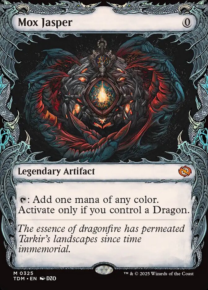 Mox Jasper, Tarkir: dragonstorm Card Art